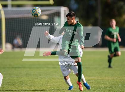 Thumbnail 1 in Marshall vs Garces Memorial (CIF State SoCal D5 Final) photogallery.