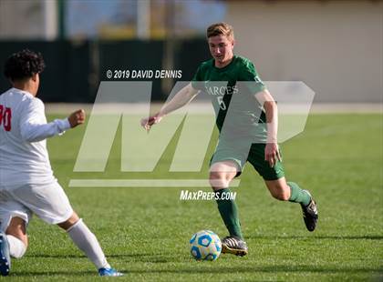 Thumbnail 2 in Marshall vs Garces Memorial (CIF State SoCal D5 Final) photogallery.