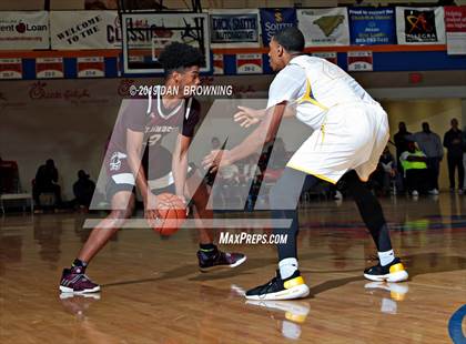Thumbnail 3 in St. Frances Academy vs. St. Benedict's Prep (Chick-Fil-A Classic) photogallery.