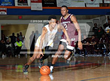Thumbnail 3 in St. Frances Academy vs. St. Benedict's Prep (Chick-Fil-A Classic) photogallery.
