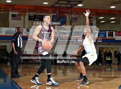 Thumbnail 2 in St. Frances Academy vs. St. Benedict's Prep (Chick-Fil-A Classic) photogallery.
