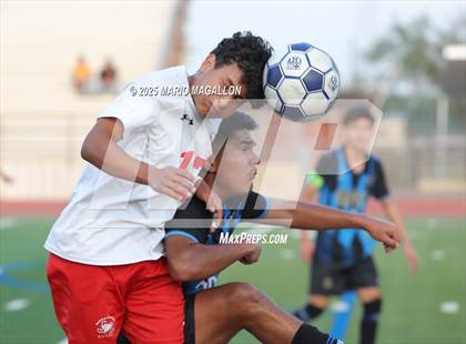 Thumbnail 3 in Juarez-Lincoln vs. Porter (UIL Boys Soccer 5A D2 Bi-District) photogallery.