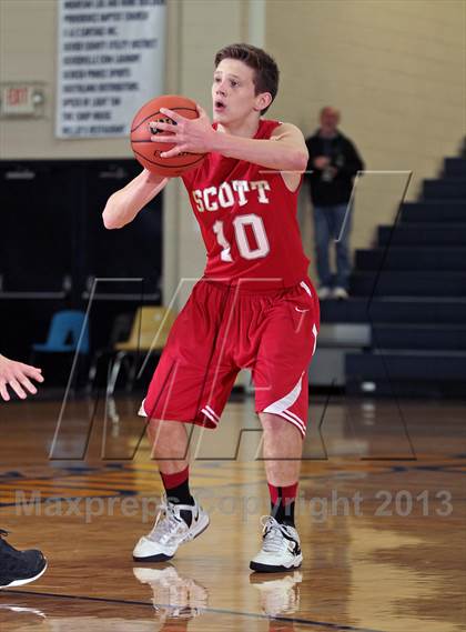 Thumbnail 3 in King's Academy vs. Scott (Seymour Christmas Classic) photogallery.