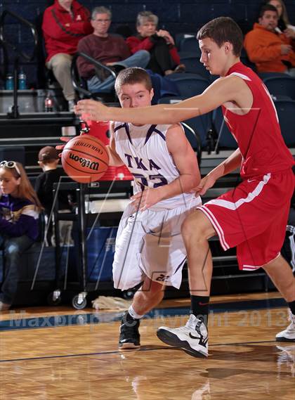 Thumbnail 2 in King's Academy vs. Scott (Seymour Christmas Classic) photogallery.