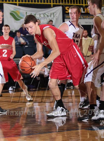 Thumbnail 2 in King's Academy vs. Scott (Seymour Christmas Classic) photogallery.