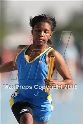 Thumbnail 2 in CIF State Championships - 400m Relay (Girls - Friday) photogallery.