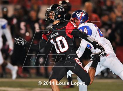 Thumbnail 3 in Serra @ Centennial (CIF SS Playoff) photogallery.
