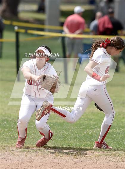 Thumbnail 2 in Norco vs Los Alamitos (Michelle Carew Classic) photogallery.