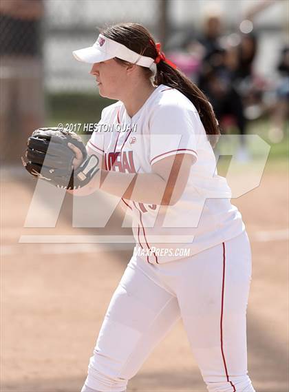 Thumbnail 3 in Norco vs Los Alamitos (Michelle Carew Classic) photogallery.