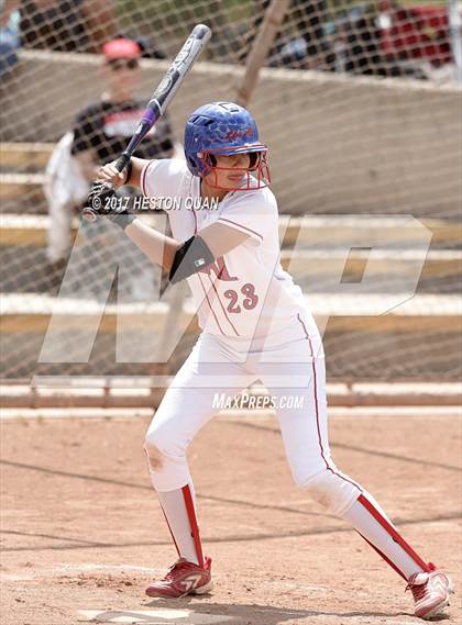 Thumbnail 3 in Norco vs Los Alamitos (Michelle Carew Classic) photogallery.