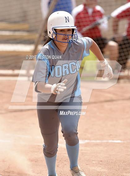 Thumbnail 3 in Norco vs Los Alamitos (Michelle Carew Classic) photogallery.