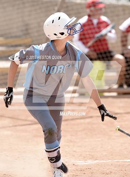 Thumbnail 3 in Norco vs Los Alamitos (Michelle Carew Classic) photogallery.