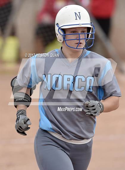 Thumbnail 2 in Norco vs Los Alamitos (Michelle Carew Classic) photogallery.