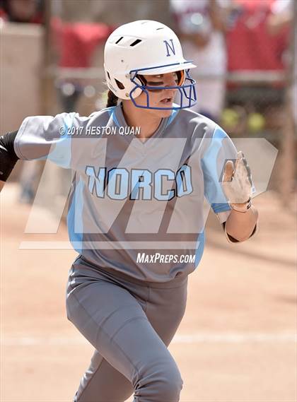 Thumbnail 2 in Norco vs Los Alamitos (Michelle Carew Classic) photogallery.