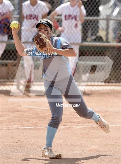 Thumbnail 3 in Norco vs Los Alamitos (Michelle Carew Classic) photogallery.