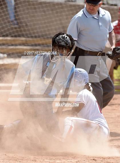Thumbnail 3 in Norco vs Los Alamitos (Michelle Carew Classic) photogallery.