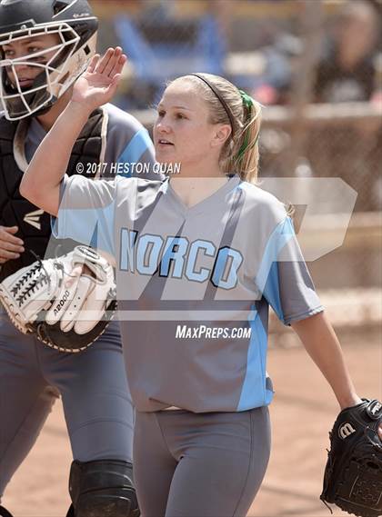 Thumbnail 2 in Norco vs Los Alamitos (Michelle Carew Classic) photogallery.