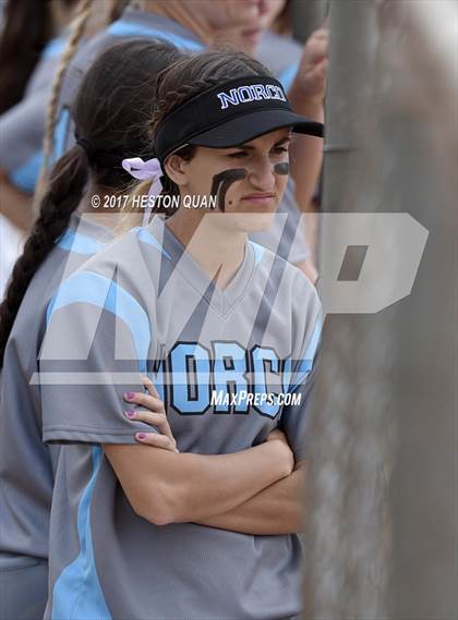 Thumbnail 2 in Norco vs Los Alamitos (Michelle Carew Classic) photogallery.