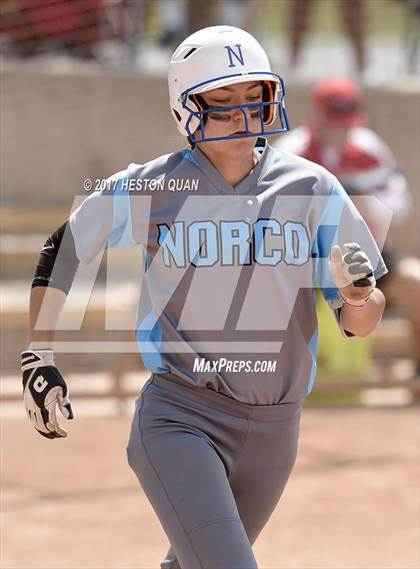 Thumbnail 3 in Norco vs Los Alamitos (Michelle Carew Classic) photogallery.