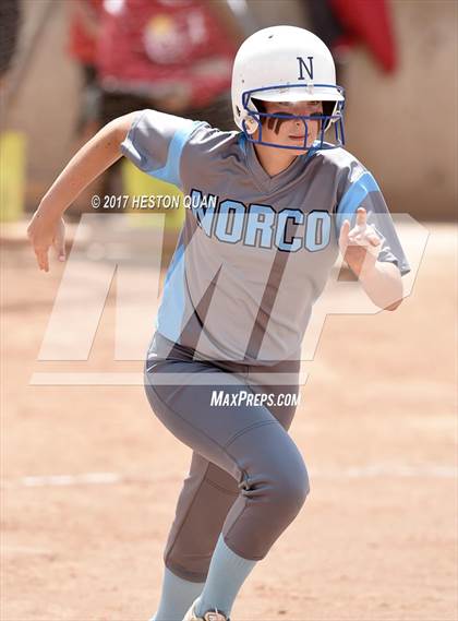 Thumbnail 3 in Norco vs Los Alamitos (Michelle Carew Classic) photogallery.
