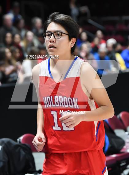 Thumbnail 3 in Holbrook vs. Camp Verde (AIA 3A Quarterfinal) photogallery.