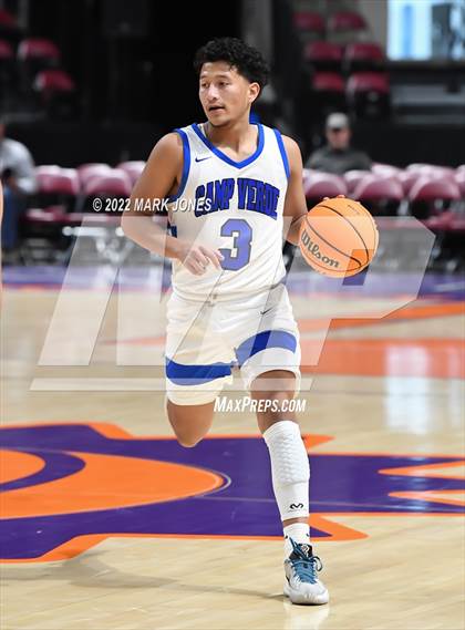 Thumbnail 3 in Holbrook vs. Camp Verde (AIA 3A Quarterfinal) photogallery.