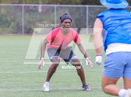 Thumbnail 3 in Tamalpais vs Montgomery (D1 Bound Academy 7 on 7 Tournament) photogallery.