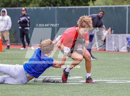 Thumbnail 2 in Tamalpais vs Montgomery (D1 Bound Academy 7 on 7 Tournament) photogallery.