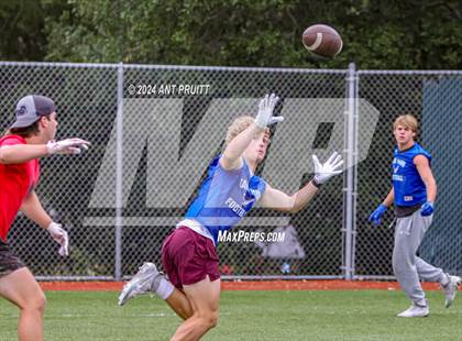 Thumbnail 2 in Tamalpais vs Montgomery (D1 Bound Academy 7 on 7 Tournament) photogallery.