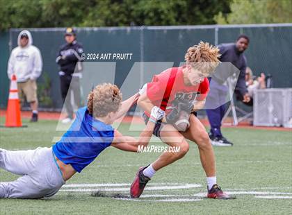 Thumbnail 1 in Tamalpais vs Montgomery (D1 Bound Academy 7 on 7 Tournament) photogallery.