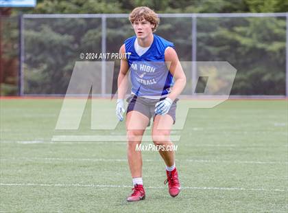 Thumbnail 2 in Tamalpais vs Montgomery (D1 Bound Academy 7 on 7 Tournament) photogallery.