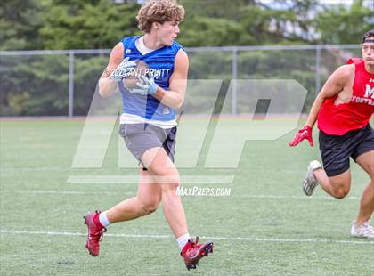 Thumbnail 1 in Tamalpais vs Montgomery (D1 Bound Academy 7 on 7 Tournament) photogallery.