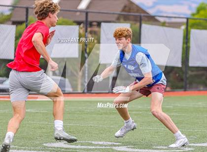 Thumbnail 1 in Tamalpais vs Montgomery (D1 Bound Academy 7 on 7 Tournament) photogallery.