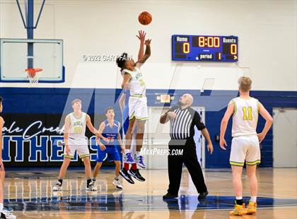 Thumbnail 2 in Rhea County vs CSTHEA Patriots (Battle At The Creek) photogallery.