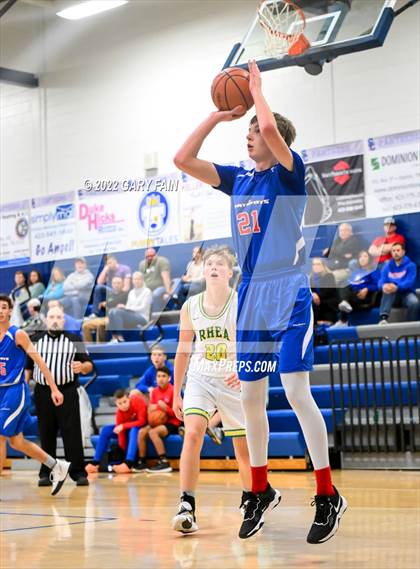 Thumbnail 2 in Rhea County vs CSTHEA Patriots (Battle At The Creek) photogallery.
