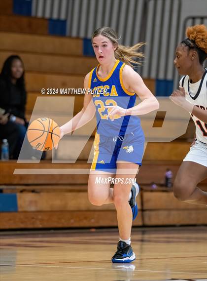 Thumbnail 2 in South View vs. Cape Fear Christian Academy (MLK Dream Jam 2024) photogallery.