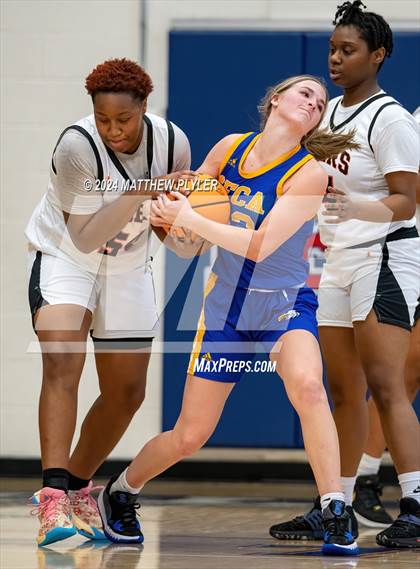 Thumbnail 1 in South View vs. Cape Fear Christian Academy (MLK Dream Jam 2024) photogallery.