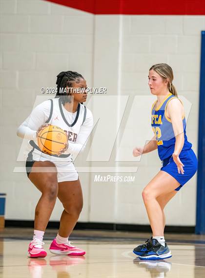 Thumbnail 2 in South View vs. Cape Fear Christian Academy (MLK Dream Jam 2024) photogallery.