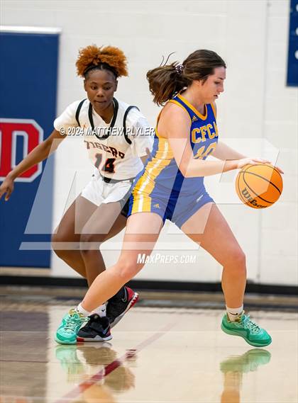 Thumbnail 3 in South View vs. Cape Fear Christian Academy (MLK Dream Jam 2024) photogallery.