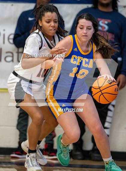 Thumbnail 1 in South View vs. Cape Fear Christian Academy (MLK Dream Jam 2024) photogallery.