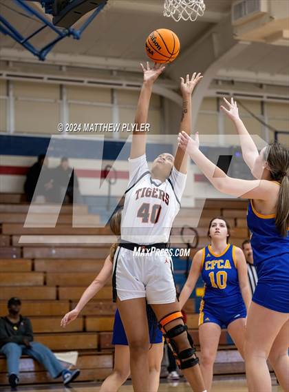 Thumbnail 1 in South View vs. Cape Fear Christian Academy (MLK Dream Jam 2024) photogallery.