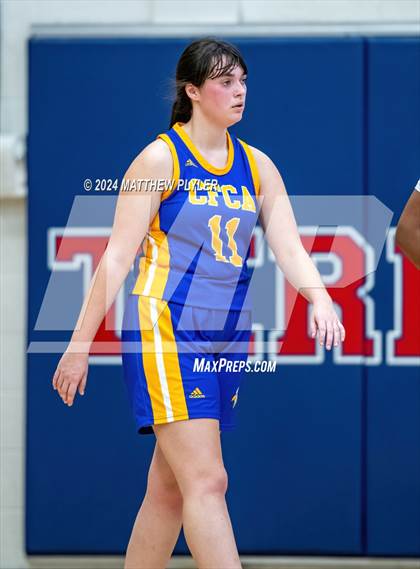 Thumbnail 1 in South View vs. Cape Fear Christian Academy (MLK Dream Jam 2024) photogallery.