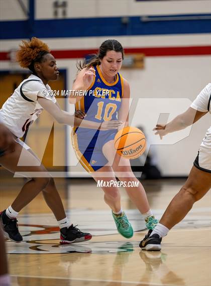 Thumbnail 3 in South View vs. Cape Fear Christian Academy (MLK Dream Jam 2024) photogallery.