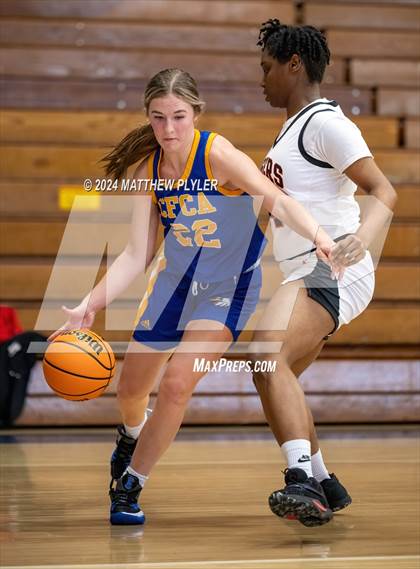 Thumbnail 1 in South View vs. Cape Fear Christian Academy (MLK Dream Jam 2024) photogallery.