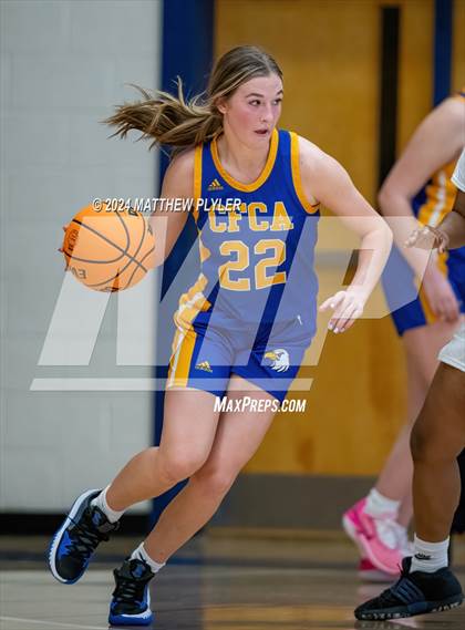 Thumbnail 2 in South View vs. Cape Fear Christian Academy (MLK Dream Jam 2024) photogallery.