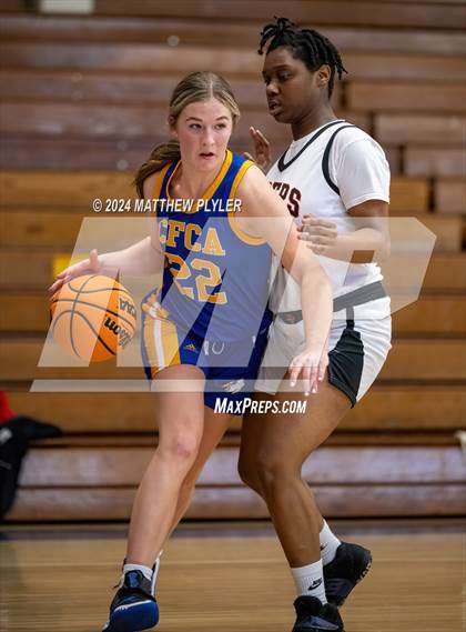Thumbnail 2 in South View vs. Cape Fear Christian Academy (MLK Dream Jam 2024) photogallery.