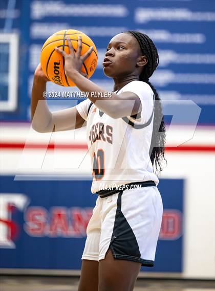 Thumbnail 2 in South View vs. Cape Fear Christian Academy (MLK Dream Jam 2024) photogallery.