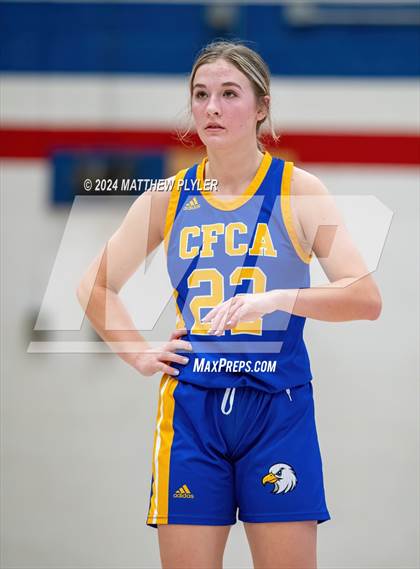 Thumbnail 1 in South View vs. Cape Fear Christian Academy (MLK Dream Jam 2024) photogallery.