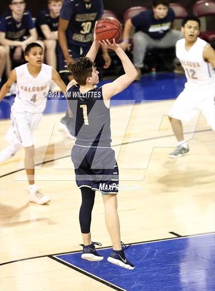 Thumbnail 3 in Alchesay vs. Rancho Solano Prep (AIA 2A Final) photogallery.