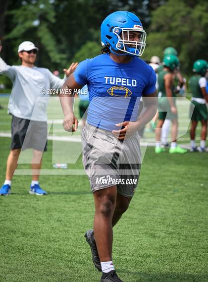 Thumbnail 1 in Tupelo vs South Panola (U of Memphis 7v7) photogallery.